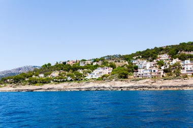 mallorca sahil görünümü