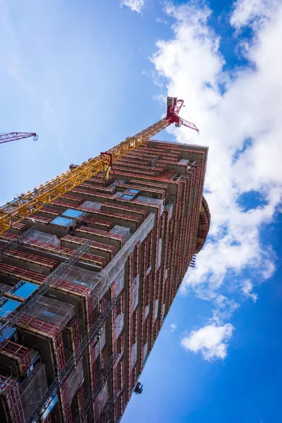 Crane on  building construction. — Stock Photo, Image