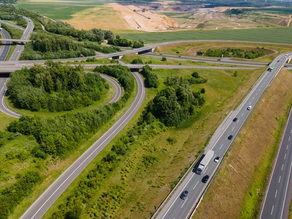 Alman Otobanı 'nın Hava Görüntüsü