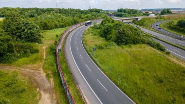 Alman Otobanı 'nın Hava Görüntüsü