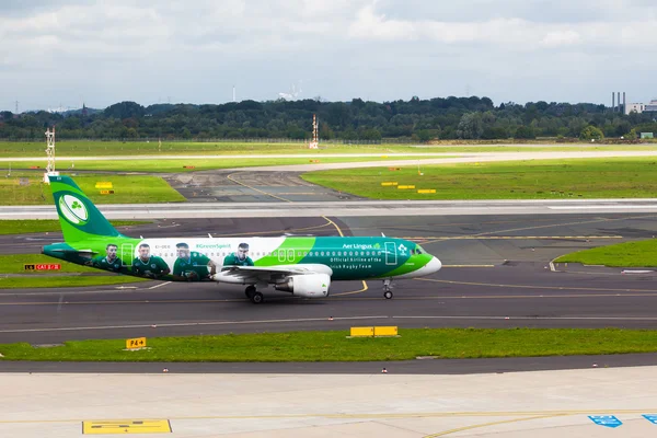 Flygplan av Aer Lingus grupp — Stockfoto