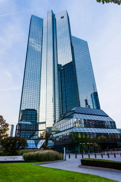 Twin towers Deutsche Bank I and II — Stock Photo, Image