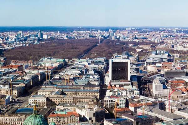 Berlim vista do topo da Torre de TV — Fotografia de Stock