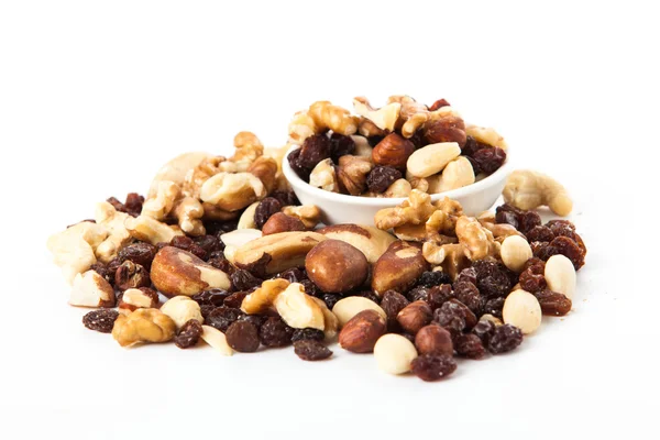 Mix of nuts, close up — Stock Photo, Image