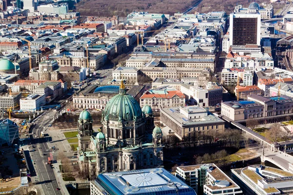 Vue aérienne de Berlin. Panorama de Berlin . — Photo