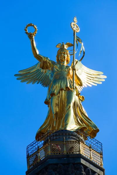 Statue of victory (siegessaule) — Stock Photo, Image