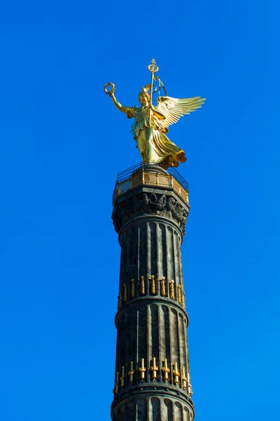 Statue of victory (siegessaule) — Stock Photo, Image