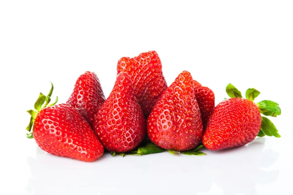 Maturare fragole fresche — Foto Stock