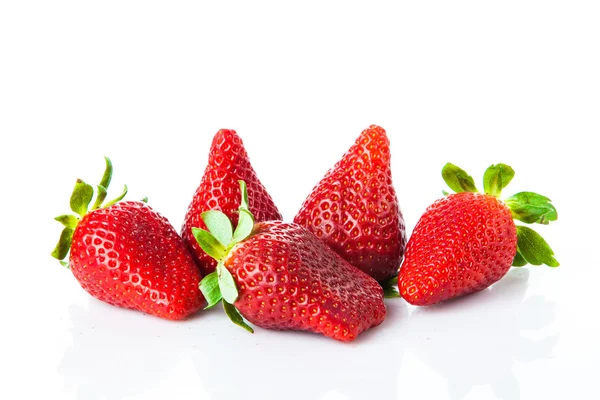 成熟的新鲜草莓 — 图库照片