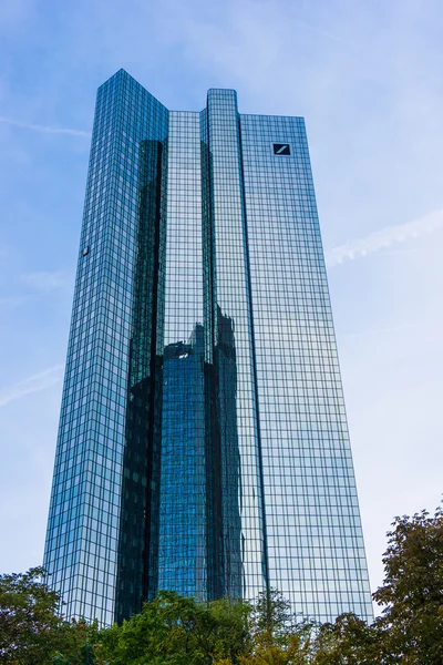 Skyline with twin towers — Stock Photo, Image