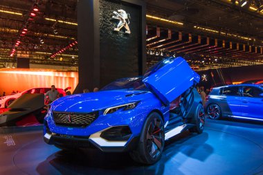 international motor show, Peugeot Quartz
