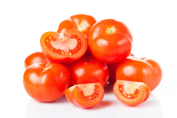 Tomates vermelhos frescos — Fotografia de Stock