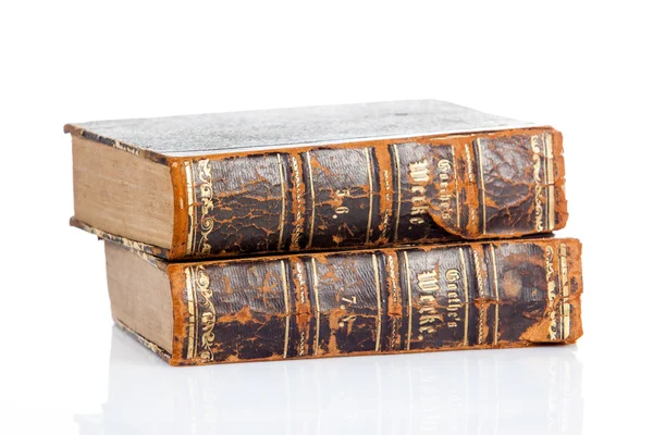 Two old books — Stock Photo, Image