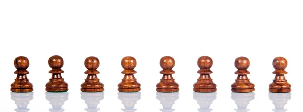Serie di figure scacchistiche — Foto Stock