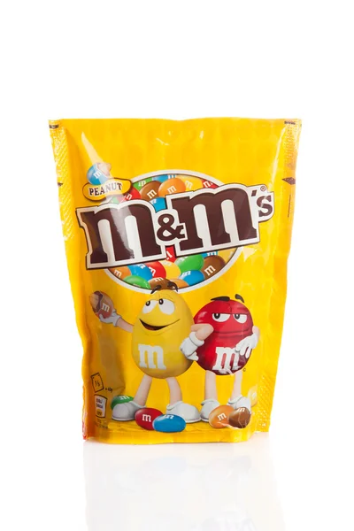 Doces de chocolate da M & M — Fotografia de Stock
