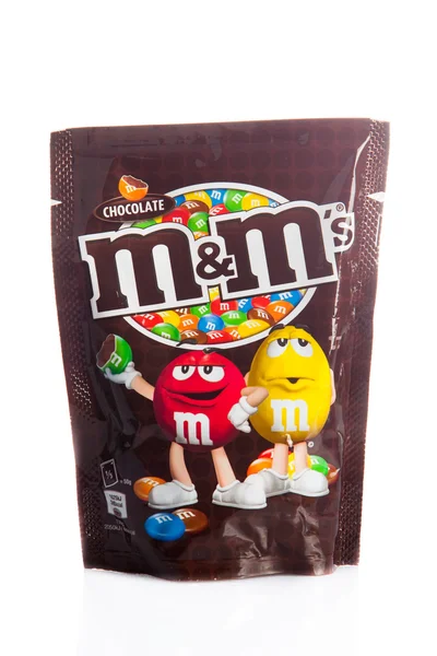 Čokoládové bonbony M & M — Stock fotografie