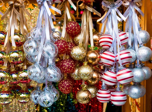 Kerstversiering, ballen — Stockfoto