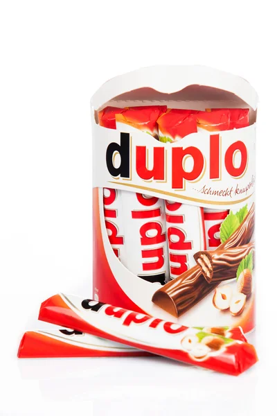 DUPLO čokolády, bary — Stock fotografie