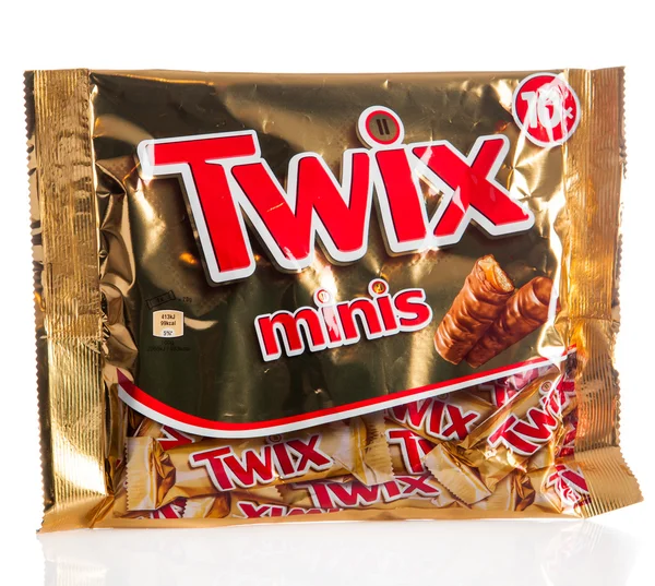 Twix cookie bars — Stockfoto