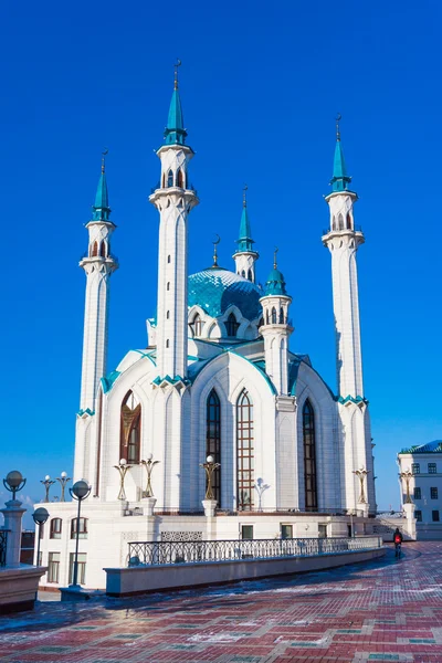 Mesquita Kul Sharif em Kazan Kremlin . — Fotografia de Stock