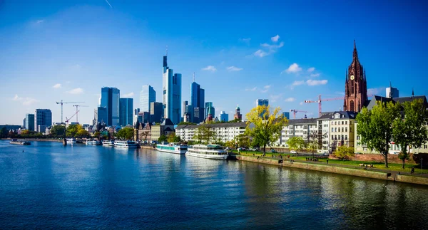 Skyline di Francoforte, Germania. — Foto Stock