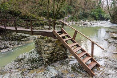 şelale Sochi Milli Parkı'nda