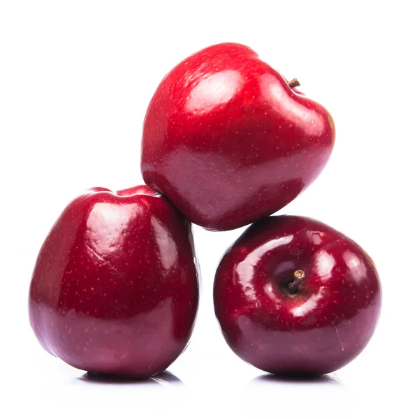 Стиглі червоні яблука — стокове фото