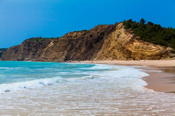 Vacker sandstrand. — Stockfoto