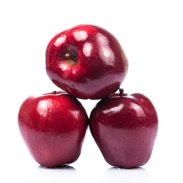 Manzanas rojas maduras — Foto de Stock