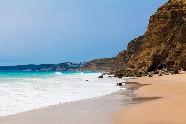 Praia de areia bonita — Fotografia de Stock