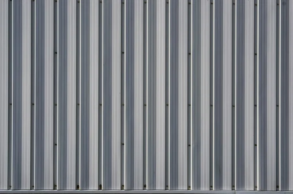 Metal corrugated wall — Stock Photo, Image