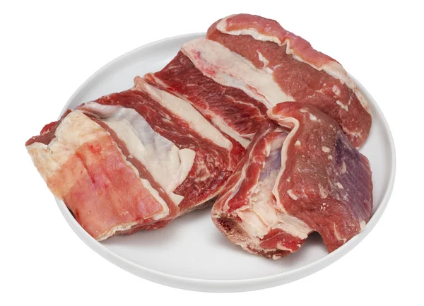 Füme kaburga ve et — Stok Foto © geniuslady 14698469