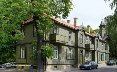 33 numaralı ahşap tarihi ev.