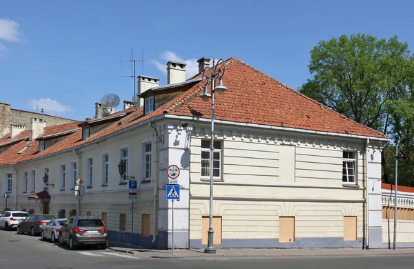 Das historische Haus in der Straße rusu — Stockfoto