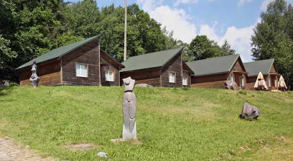 Cottages for rest of tourists — Stock Photo, Image