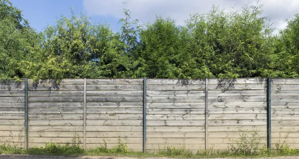 Gardul rural din lemn — Fotografie, imagine de stoc