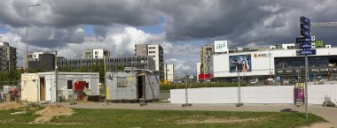 Yeni yeraltı yaya geçidinin inşası