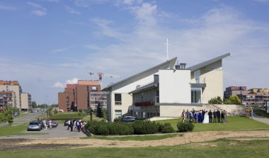 Saint Josef achurch düğün töreni