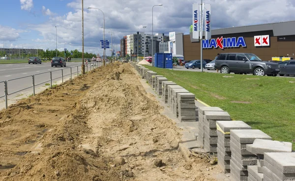 New road construction — Stock Photo, Image