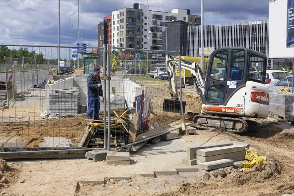 Vybudování nové podzemní křížové procházky — Stock fotografie