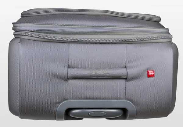 Big used  road suitcase — Stock Photo, Image