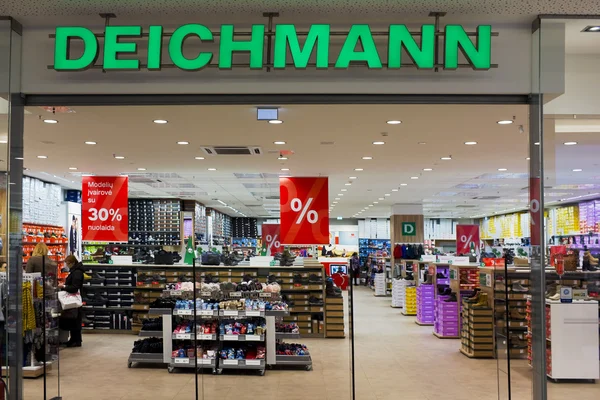 Tienda de zapatos Deichmann — Foto de Stock