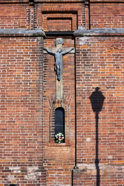 Древний бронзовый Христос — стоковое фото