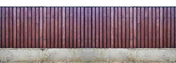 Long  wooden fence — Stock Photo, Image