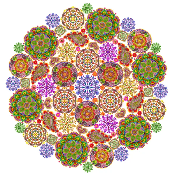 Mandala aus Mandalas — Stockfoto