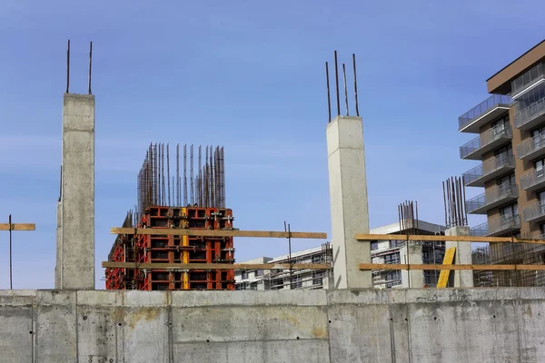 Begin van gebouw — Stockfoto