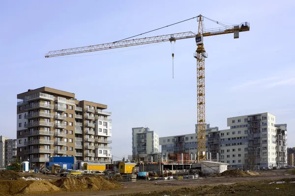 Begin van gebouw — Stockfoto