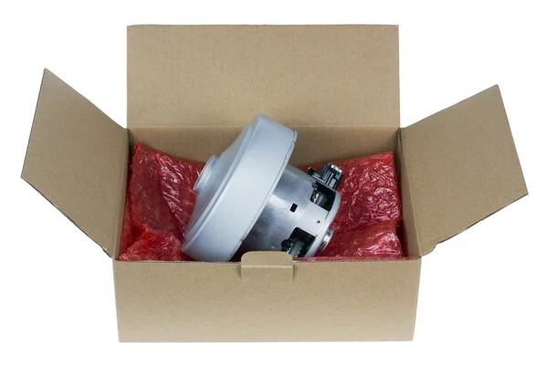 Imballaggio per il vostro motore elettrico — Foto Stock