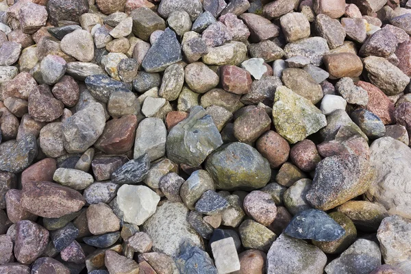 Kleurrijke kasseistrook stenen — Stockfoto