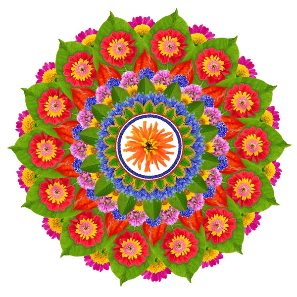Sacred Sun Lotus mandali — Zdjęcie stockowe